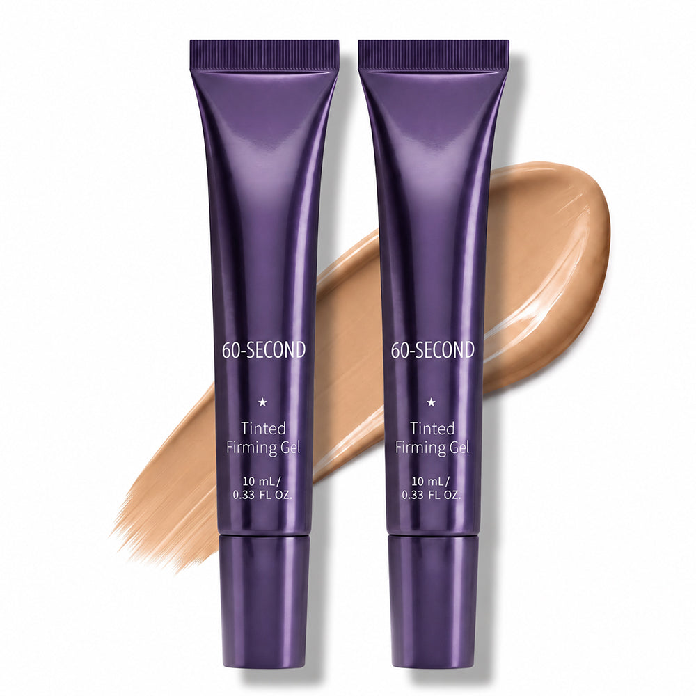 TopSpire 60 Second Effects Tinted Firming Gel - Under Eye Cream For Puffiness And Bags Under Eyes
