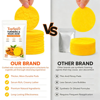 🔥Last Day 68% OFF-TopSpire Turmeric Kojic Glow Pads