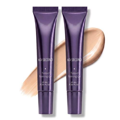 TopSpire 60 Second Effects Tinted Firming Gel - Under Eye Cream For Puffiness And Bags Under Eyes