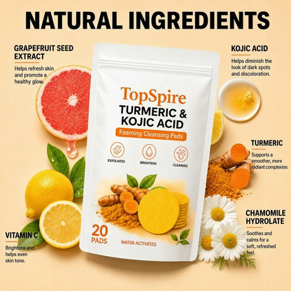 🔥Last Day 68% OFF-TopSpire Turmeric Kojic Glow Pads