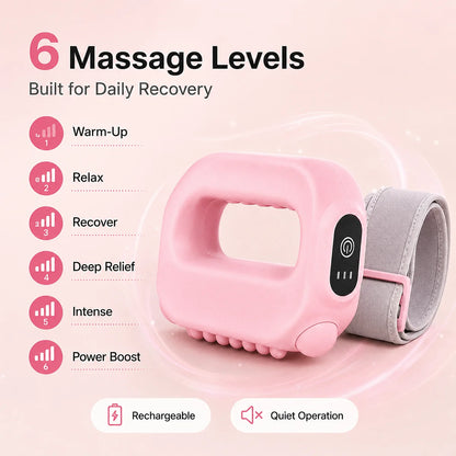 Honorablejoy Hands-Free Fascia Massager for Muscle Relaxation & Recovery