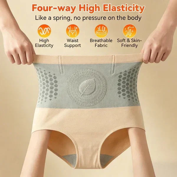Honorablejoy® 𝐌𝐨𝐫𝐢𝐧𝐠𝐚 & 𝐁𝐞𝐫𝐛𝐞𝐫𝐢𝐧𝐞 4‑In‑1 Micro‑Particle Sculpting & Fat‑Burn Shorts