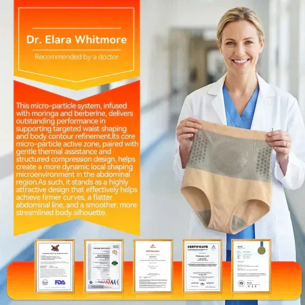 Honorablejoy® 𝐌𝐨𝐫𝐢𝐧𝐠𝐚 & 𝐁𝐞𝐫𝐛𝐞𝐫𝐢𝐧𝐞 4‑In‑1 Micro‑Particle Sculpting & Fat‑Burn Shorts