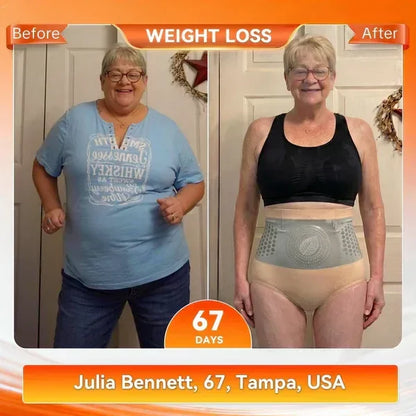 Honorablejoy® 𝐌𝐨𝐫𝐢𝐧𝐠𝐚 & 𝐁𝐞𝐫𝐛𝐞𝐫𝐢𝐧𝐞 4‑In‑1 Micro‑Particle Sculpting & Fat‑Burn Shorts