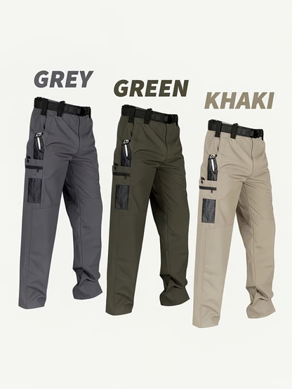 Men’s Multi-Pocket Tactical Work Pants