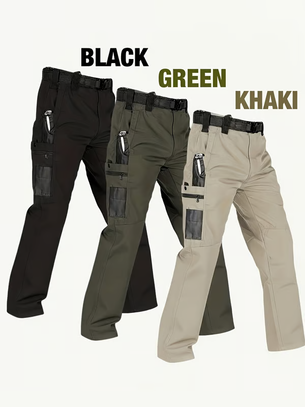 Men’s Multi-Pocket Tactical Work Pants