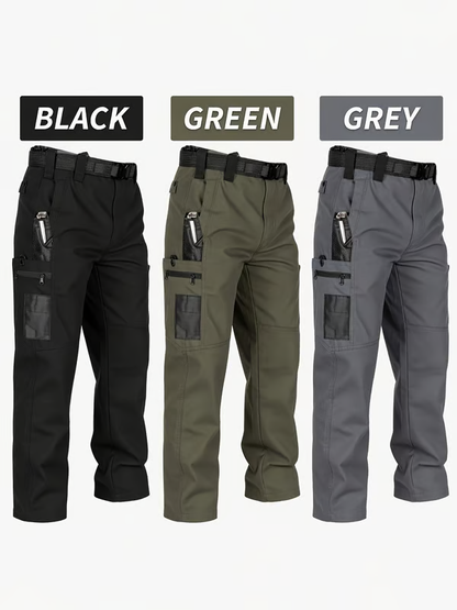 Men’s Multi-Pocket Tactical Work Pants