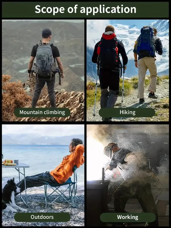 Men’s Multi-Pocket Tactical Work Pants