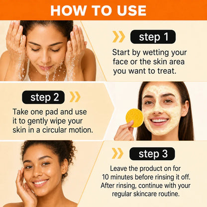 🔥Last Day 68% OFF-TopSpire Turmeric Kojic Glow Pads