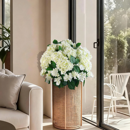 🔥Hot Sale 70% OFF🔥Artificial Outdoor Hydrangea Flowers - UV resistant, Waterproof, Windproof