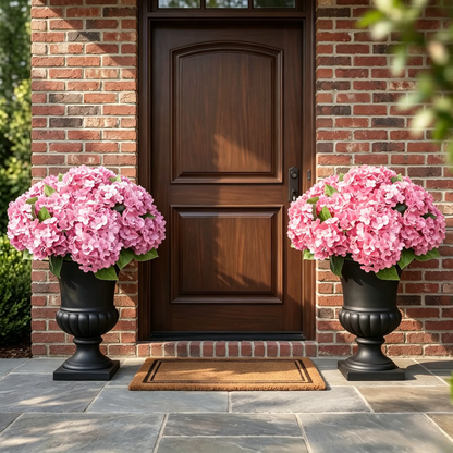 🔥Hot Sale 70% OFF🔥Artificial Outdoor Hydrangea Flowers - UV resistant, Waterproof, Windproof