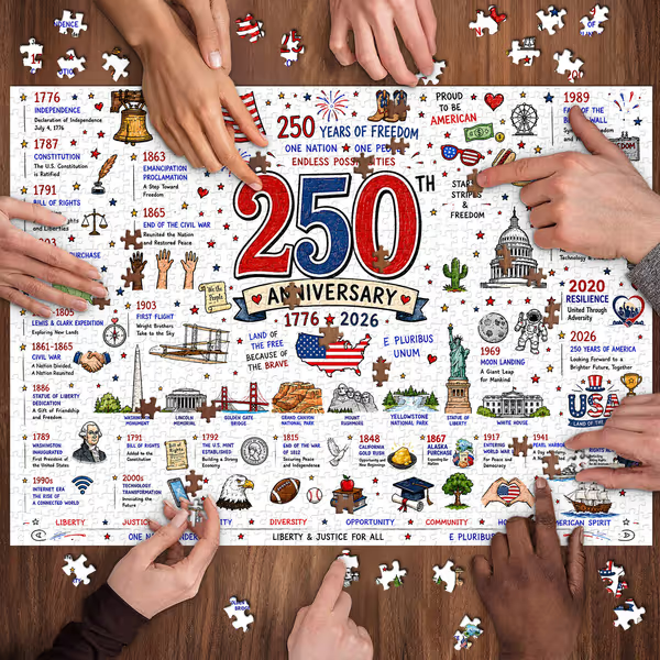 Flash Sale 🧩🦅Patriotic America Jigsaw Puzzle - 1000 Pieces