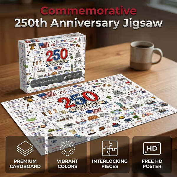 Flash Sale 🧩🦅Patriotic America Jigsaw Puzzle - 1000 Pieces