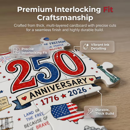 Flash Sale 🧩🦅Patriotic America Jigsaw Puzzle - 1000 Pieces