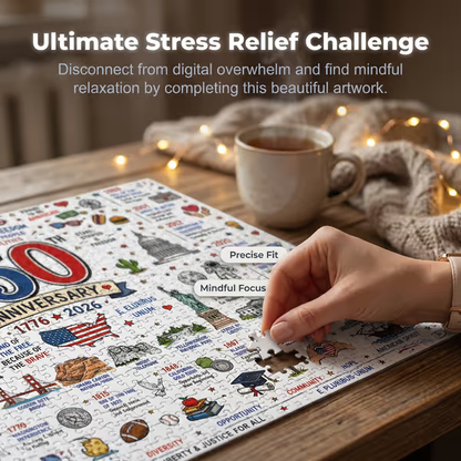 Flash Sale 🧩🦅Patriotic America Jigsaw Puzzle - 1000 Pieces