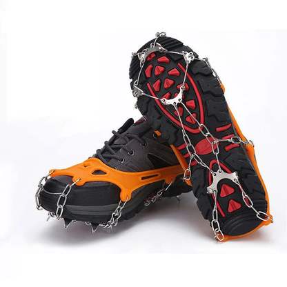 🧊 50% OFF Ice Cleats for Shoes – Anti-Slip Snow Grips for Winter Walking & Hiking
