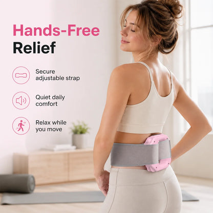 Honorablejoy Hands-Free Fascia Massager for Muscle Relaxation & Recovery