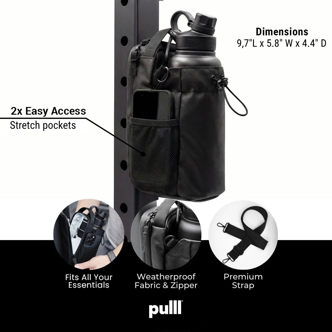 Magnetic Gym Bag With Bottle Holder