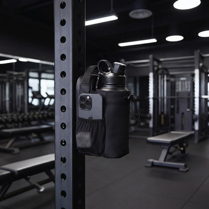Magnetic Gym Bag With Bottle Holder