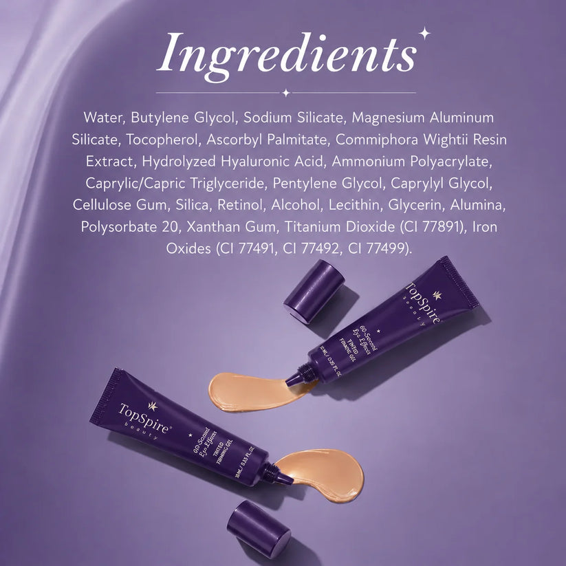 TopSpire Instant Lift Eye Gel ingredients and product