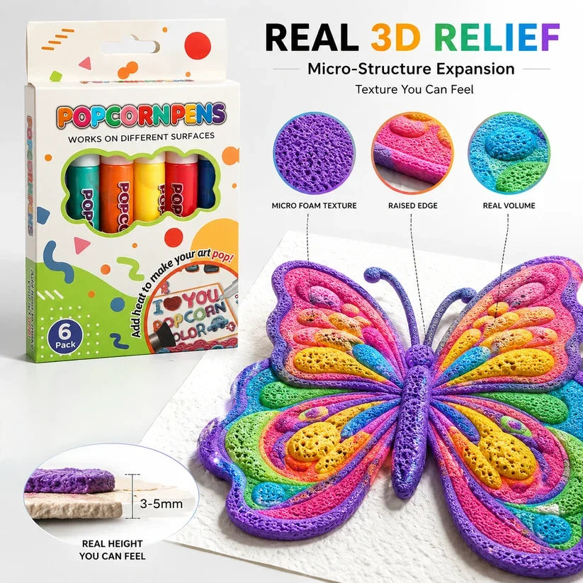 Save 50% by ordering today丨Suiiao® 3D Relief Art Pen – Turn Flat Drawings Into Touchable 3D Art🍀