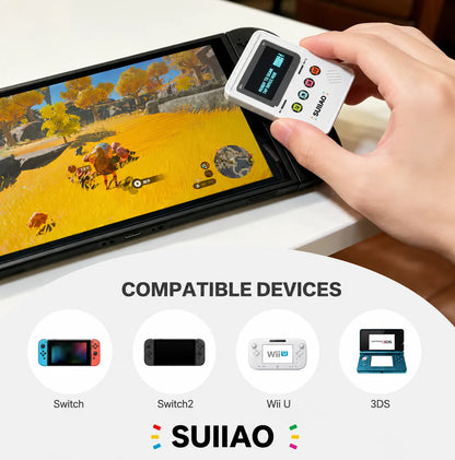 🎮 Pro NFC Tag Emulator: Intelligent Multi-Game Reader with 1.4" OLED Screen – 3000+ Saves, Unlimited Rewrite & Auto UID Regen for Ultimate Gaming 🚀