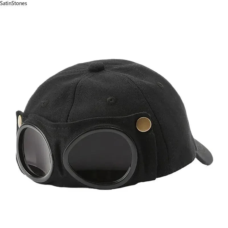 🧢2-in-1 Pilot Baseball Cap