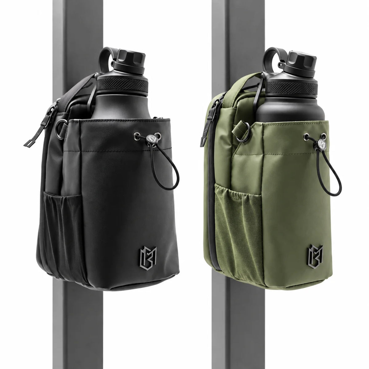 Magnetic Gym Bag With Bottle Holder